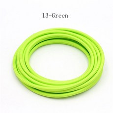 2m 5m 10m 2 코어 0 75mm2 빈티지 패브릭 섬유 코드 전기 와이어 땋은 Colth 덮여 케이블 DIY 라이트 와이어, 13 gr n, 1개