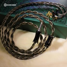 HAKUGEI 모듈형 커넥터 0.78/mmcx/PE/A2/UE 5 to 1 다크 나이트 골드 실버 구리 혼합 동축 차폐 업그레이드, 16 DAC CS43198 5 in 1