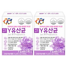 쎈트힐 여성용 제일와이 Y유산균 질유래 프로바이오틱스 15g, 30정, 2개