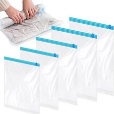 免抽氣立體壓縮收納袋 羽絨服毛衣適用, 1套, 1套