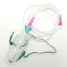 모우 네블라이저 키트 MON103 마스크형 성인용 / 일회용 흡입기 연결세트, 1세트