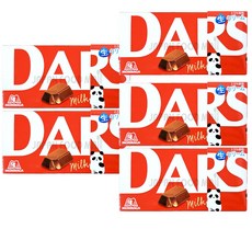 모리나가 다스 밀크 초콜릿, 5개, 47g
