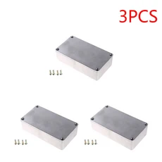 1-5PCS 1590B 기타 효과 인클로저 (나사 포함) 알루미늄 페달 교체 내구성 악기 키트, 04 3 PCS, 01 China Mainland, 04 3 Pcs