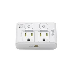 安全達人R-70LC 雙開雙插3P兒童寵物安全壁插 分接器 多口壁插 快充插座 PTP插座, 1個, R-70LC