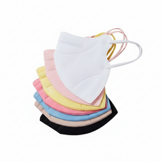 올레썸 KF94 새부리형 어린이 마스크 유아 키즈 황사 숨편한 귀편한 국산 일회용 귀안아픈 7컬러 (총 100매), 5개입, 20개, 화이트(white)