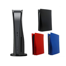 PS5全替換蓋板按鍵盤版, 黑色, 1個