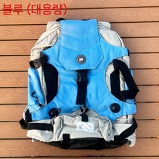 전동휠 백팩 수납 케이스 대리기사 가방 롤러스케이트 캔버스/패브릭, 1개, 블루