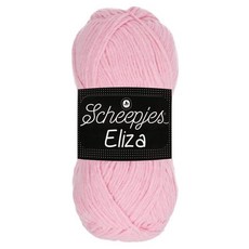 Scheepjes Eliza Yarn 100 g (3.5 oz) – Shade 201 Bouncy Ball Green/Yellow Polyester US 8 (5 mm), 230 Powder Puff