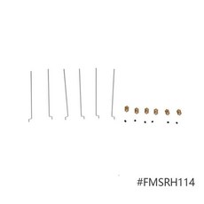 폭스 글라이더 부품 목록 프로펠러 스피너 모터 샤프트 마운트 보, 9.링크 로드, 1개