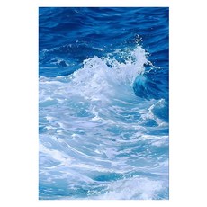 Allode 海洋與波浪 閃亮天空 壁飾 DIY鑽石畫套組 30 x 40 cm, 1套, NO. 09