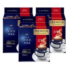 조금호화로운커피숍 프리미엄 드립 모카 블렌드, 3개, 8g, 14개입