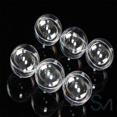 로즈비에 소품 플라스틱 캡슐 투명 6p세트 8cm 어린이집선물