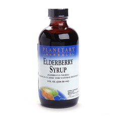 Planetary Herbals 接骨木莓糖漿, 236.56ml, 1個