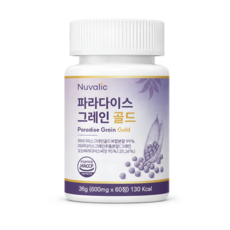 뉴밸릭 파라다이스 그레인 골드 6파라돌 농축 추출물 HACCP 인증, 1개, 60정