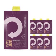 한손한끼 단백질 쉐이크 파우치 프로틴 식사대용, 60g, 7개