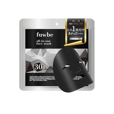 fuwbe 남성 얼굴 팩 얼굴 마스크 올인원 남성 일본제 수분 피지 케어 애프터 쉐이브 케어 30장입, 1개, 1g, 1개입