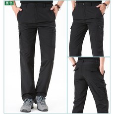衣貳山 男款冬季刷絨登山褲 多口袋保暖長褲