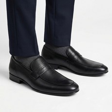 DUGNMARKT 정장구두 베이직 남성 클래식 플랫 페니로퍼 ZG-ATM15