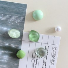 데일리 그린 마그넷 6P SET 냉장고자석 마그네틱 현관문자석, 세트
