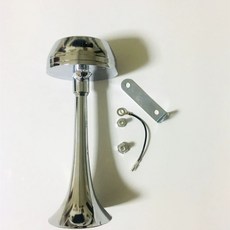 차량용 크락션 전기식 경적 화물차 자동차 경보 신호 장치, 단관 전기경적 12V