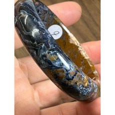 天然藍彼得石寬版手鐲 強火彩, 1個