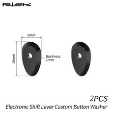 2pcs RISK M5x14mm 자전거 엄지 시프터 볼트 자전거 변속기 브레이크 시프트 레버 나사 티타늄 합금, 03 2pcs Rainbow