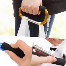 YM 대형 스폰지 손잡이 비너 1p 유모차걸이