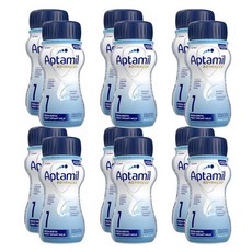 압타밀 어드밴스드 1단계 신생아 액상 분유 200ml, 12개
