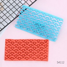 조각칼 도예 도구 도자기 금형 폴리머 클레이 스탬프 꽃 다이아몬드 DIY 세라믹 질감 찰흙 조각 모델링, 54112, 6.54112