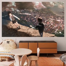너의이름은 태피스트리 포스터 패브릭 배경천 신카이마코토 AR