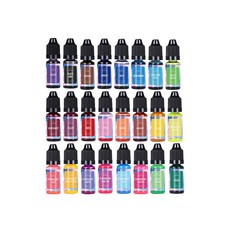 Candle Color Dye 24 Colors compatible with DIY Candle Making Supplies Vibrant Concentrated Candle C, 그림과 같이, 1세트, 사이즈 이미지 참고