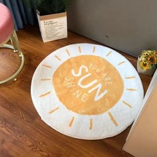 원형러그 식탁 카페트 매트 미니 거실러그 거실카페트 주방발매트 북유럽 사계절러그 단모러그 먼지없는러그 원형카페트 거실카펫트 침실 극세사러그 타원형러그 수입카페트 빈티지러그 침실러그, 전구, 직경 100CM 원형(얇은 크리스탈 벨벳)