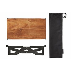 日本TOKYO CRAFTS JIKA 折疊小桌 相思木桌板 輕巧便攜 露營野餐適用, 折疊小桌/相思木桌板, 相思木色