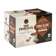 돈프란시스코 패밀리 리저브 커피캡슐 코나 블렌드 미디엄 로스트 K-컵, 36개입, 10.5g