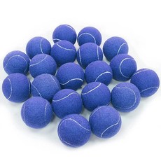 URBEST 어드밴스드 테니스 공 20팩 초보자를 트레이닝 연습 초급 공을 위해 메시 캐리백을 들고 치는 반려견, rple, 1개