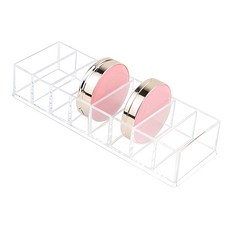 MEO 아크릴 색조 화장품 정리함 슬림형, 1개