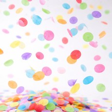 촬영용 종이컨페티 사진 파티 연출 소품 10g