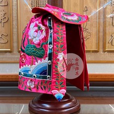 金龍佛具 高級觀音衣 桃紅色 1尺3 蓮花衣 竹衣