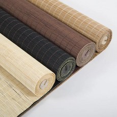 제어 사무실 음영 커튼 블라인드 Shangri-la 트리플 에스터 직물, 27 W X 48 L, 5. 초콜릿