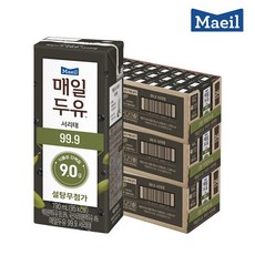 매일두유 99.9 서리태 190ml 72팩, 72개