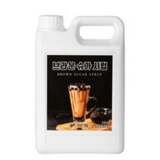 마루다 흑당 브라운 슈가 시럽, 2.5kg, 1개