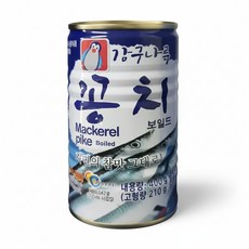 강구나루 꽁치 통조림 400g x 4개 업소용 조림 찌개 캠핑 자취