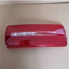 led램프 후미등 데루등 트럭 후면 브레이크등 물류 자동차 램프 단일 소방차 덤프 카고, 오른쪽 후미등 커버, 1L, 1개