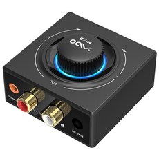 원미 블루투스 5.3 다이얼 타입 무선 오디오 리시버 수신기 1Mii YMOO B06T3