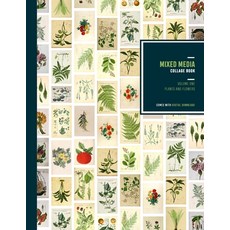 Mixed Media Collage Book: Vintage illustrations of Flowers Plants Mushrooms and roses - Vintage sc... Paperback, Independently Published, English, 9798572537765