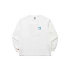 코닥 KODAK 에센셜 빅로고 긴팔티셔츠 WHITE K6123LRL36WHT 198435