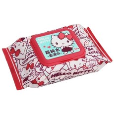 正版 Hello Kitty 純水濕紙巾/酒精濕紙巾 攜帶包 CF-05A-03724