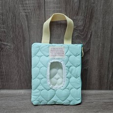 寶貝不無聊 外出紙巾包 濕紙巾包裝袋 便攜式濕紙巾盒 推車掛袋 濕紙巾收納, 綠色愛心, 1個