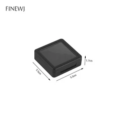 투명 유리 상단 뚜껑 보석 항아리 상자 디스플레이 스토리지 쇼 케이스 도구 펜던트 다이아몬드 홀더