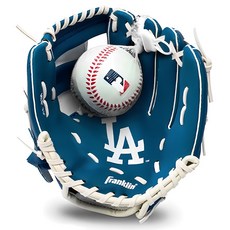 프랭클린 MLB LA다저스 주니어 글러브 우투용 76099F19, BLUE (블루), 3개